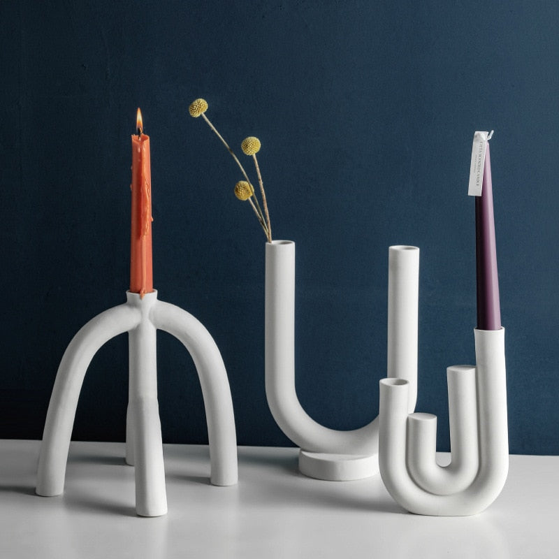 Geometric Candle Holder.