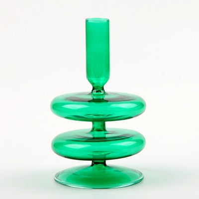 Glass Candle Holder