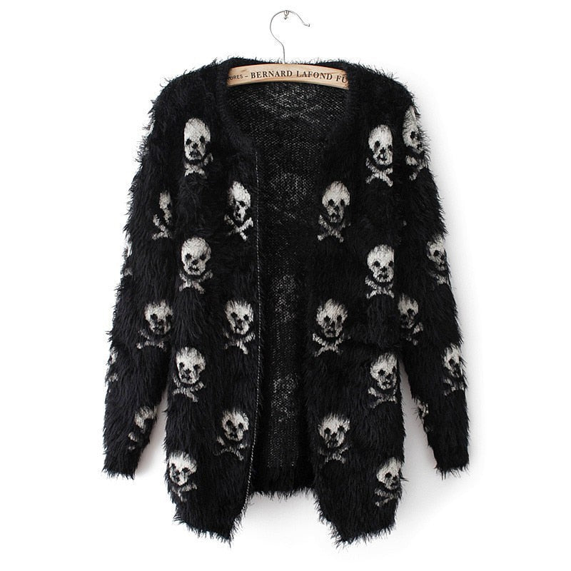 Mohair Skulls Sweater