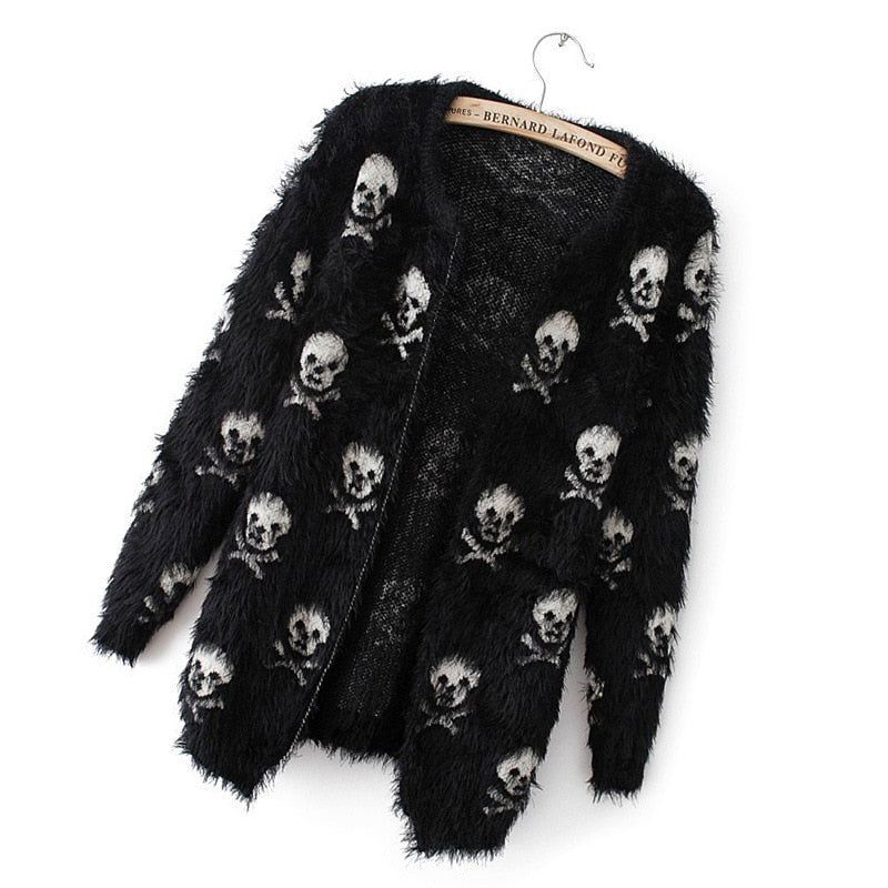 Mohair Skulls Sweater