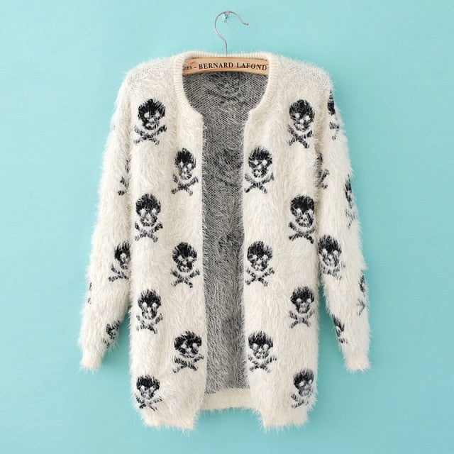 Mohair Skulls Sweater