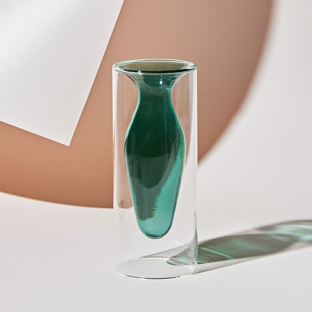 Nordic Colored Glass Vase