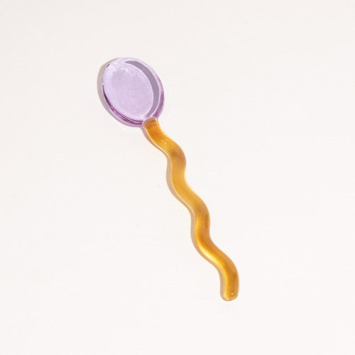 Glass Color Spoon