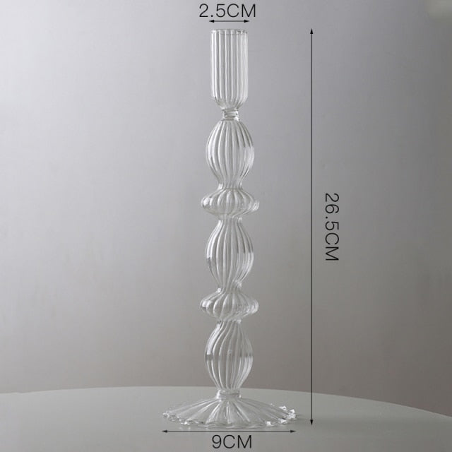 Glass Candle Holder Nordic decor