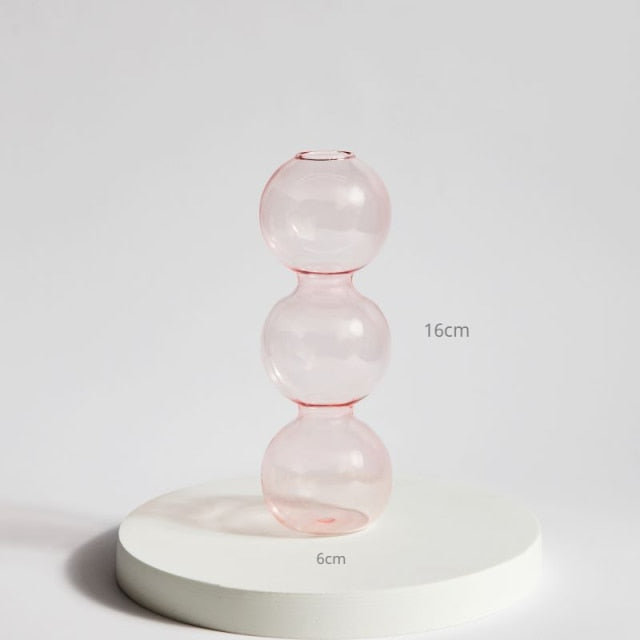 Nordic Glass Bubble Vase