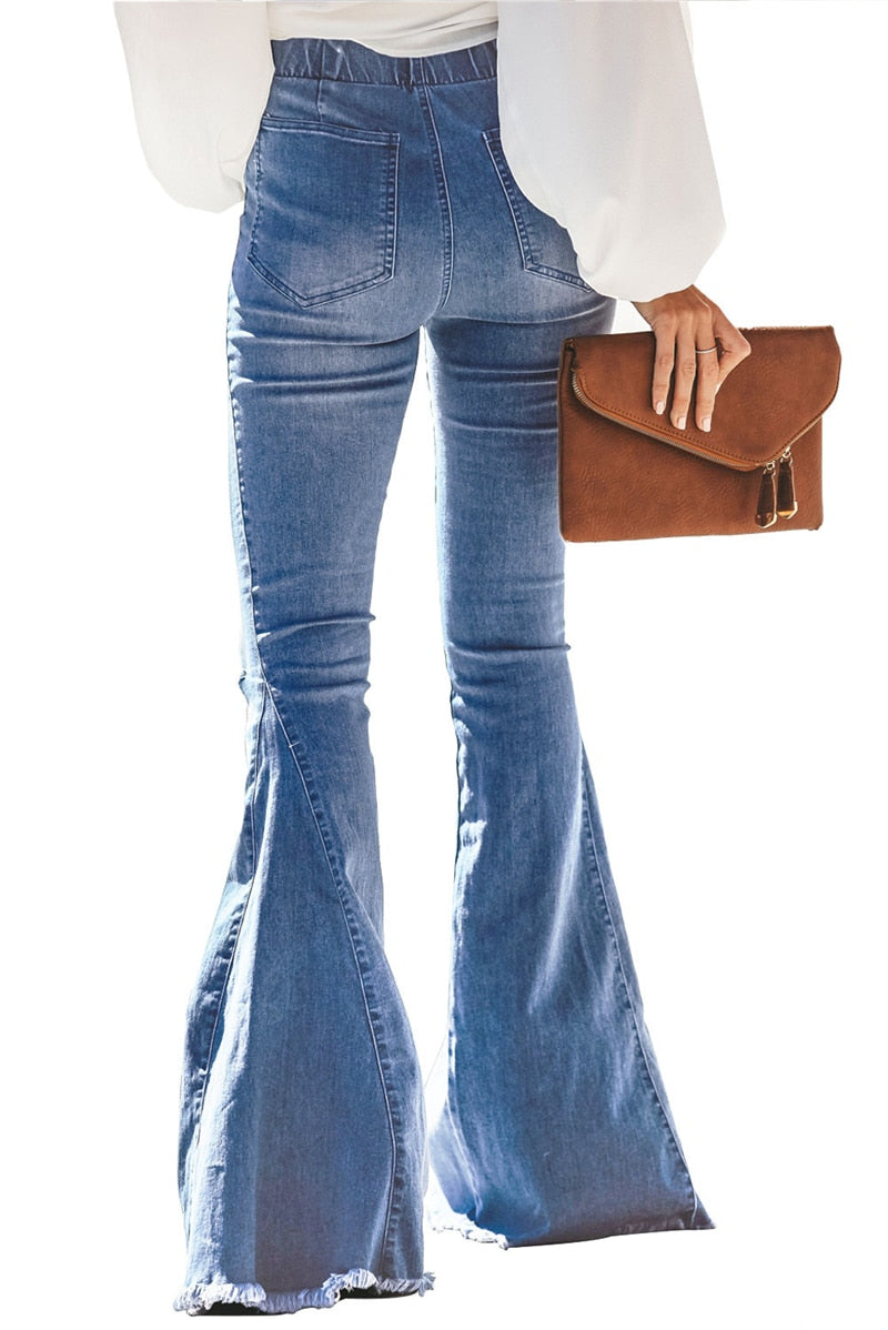 High Waist Flare Jeans