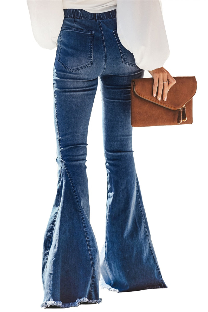 High Waist Flare Jeans