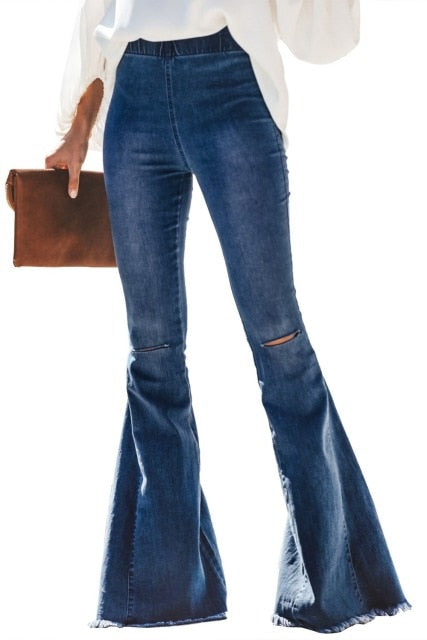 High Waist Flare Jeans