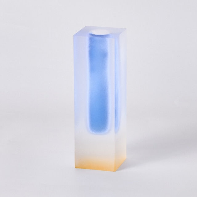 Rainbow Acrylic Glass Vase